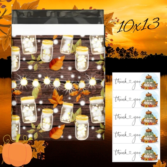 Other - Poly mailers Happy Fall Y'all 🍂